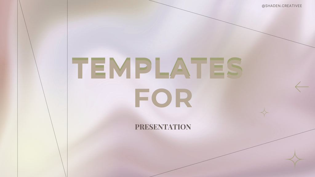 Shaden Minimal Presentation Template — 10 Slides | Canva Editable