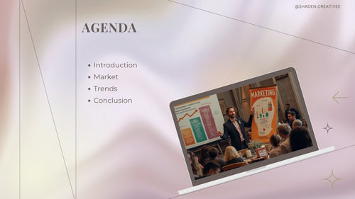 Shaden Minimal Presentation Template — 10 Slides | Canva Editable